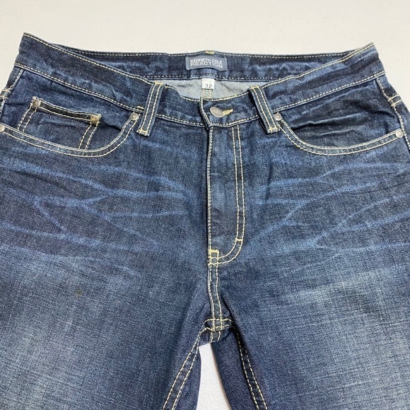 EUC Men's Kenneth Cole Premium Denim Straight Leg Fit Jeans Size 32 x 32 - Picture 3 of 6